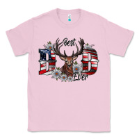 Bubblegum Pink Best Dad Ever Classic Tee - CowhideDigitalArt