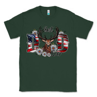 Sports Green Best Dad Ever Classic Tee - CowhideDigitalArt