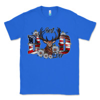 True Royal Best Dad Ever Classic Tee - CowhideDigitalArt