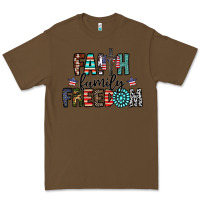 Cacao faith family freedom Premium Tee - CowhideDigitalArt