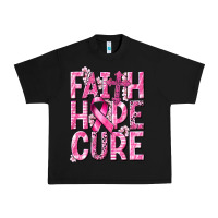 Black faith hope cure cancer Urban Heavy Tee - NancyCooperArtShop