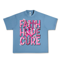 Pebble Blue faith hope cure cancer Urban Heavy Tee - NancyCooperArtShop