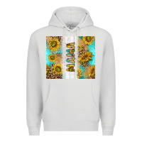 Dove Grey western mother's day mama with turquoise and sunflowers and leopard tu Premium Hoodie - TumblerDesignByShophia