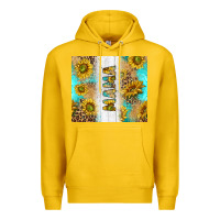 Lemon western mother's day mama with turquoise and sunflowers and leopard tu Premium Hoodie - TumblerDesignByShophia