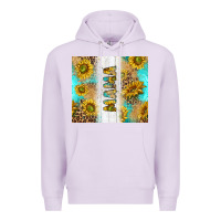 Lilac western mother's day mama with turquoise and sunflowers and leopard tu Premium Hoodie - TumblerDesignByShophia