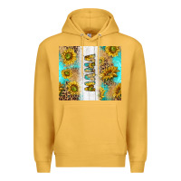 Western Mother's Day Mama With Turquoise And Sunflowers And Leopard Tu Premium Hoodie | Teevron
