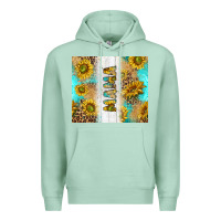 Seafoam western mother's day mama with turquoise and sunflowers and leopard tu Premium Hoodie - TumblerDesignByShophia