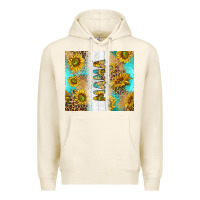 Tofu western mother's day mama with turquoise and sunflowers and leopard tu Premium Hoodie - TumblerDesignByShophia