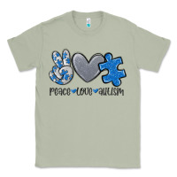 Matcha peace love autism Classic Tee - MaliasSmallBusiness