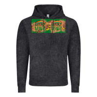 Vintage Black St. Patrick's Day Western  Lucky And Blessed Vintage Hoodie - Artiststas