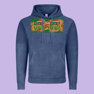 St. Patrick's Day Western  Lucky And Blessed Vintage Hoodie Designed By Artiststas