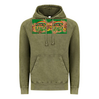 Vintage Olive St. Patrick's Day Western  Lucky And Blessed Vintage Hoodie - Artiststas