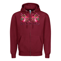 Burgundy save the pumpkins Zipper Hoodie - LillyAllenDesigns