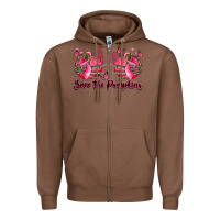 Chestnut save the pumpkins Zipper Hoodie - LillyAllenDesigns