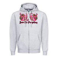 Heather Grey save the pumpkins Zipper Hoodie - LillyAllenDesigns