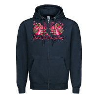 Navy save the pumpkins Zipper Hoodie - LillyAllenDesigns