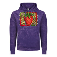 Cloud Purple strawberry summer Vintage Hoodie - Jasminsmagicworld