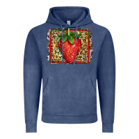 Vintage Denim strawberry summer Vintage Hoodie - Jasminsmagicworld