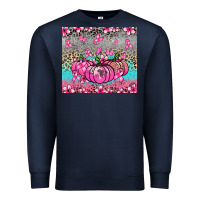 Navy cancer pumpkins Premium Sweatshirt - NancyCooperArtShop