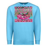 Ocean Blue cancer pumpkins Premium Sweatshirt - NancyCooperArtShop
