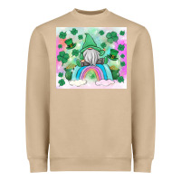 Mushroom st patrick's gnome Heavyweight Sweatshirt - MaliasSmallBusiness