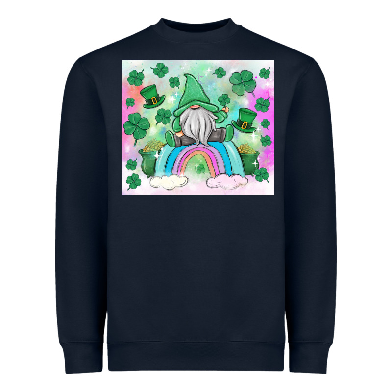 St Patrick's Gnome Heavyweight Sweatshirt by MaliasSmallBusiness | Teevron