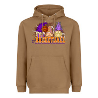 Toasted Coconut Basketball gnomes Heavyweight Hoodie - NancyCooperArtShop