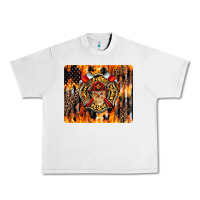 Lunar Rock Firefighter Skull Urban Heavy Tee - LillyAllenDesigns