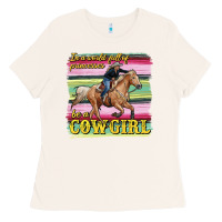 Bone in a world full of princesses be a cowgirl Ladies Tee - RanaPortraitStore