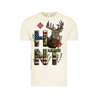 Vintage Arctic Deer Hunting Usa Flag Vintage Tee - LillyAllenDesigns