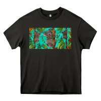 Asphalt koala license plate Heavy Core Tee - BarkalooDesign
