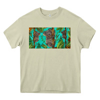 Mossy koala license plate Heavy Core Tee - BarkalooDesign