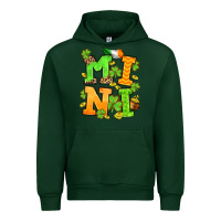 Forest Green St. Patrick's Day mini Urban Hoodie - OliviaCreatesArt