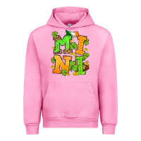 Fuchsia Pink St. Patrick's Day mini Urban Hoodie - OliviaCreatesArt