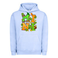 Pigment Grape Ice St. Patrick's Day mini Urban Hoodie - OliviaCreatesArt