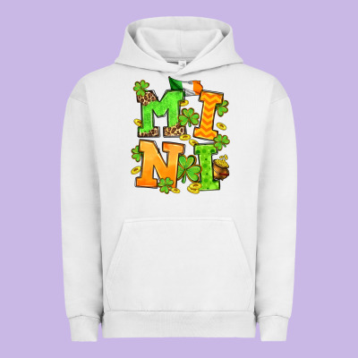 St. Patrick's Day Mini Urban Hoodie Designed By Oliviacreatesart
