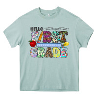Arona hellofirstgrade Heavy Core Tee - CowhideDigitalArt