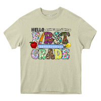 Mossy hellofirstgrade Heavy Core Tee - CowhideDigitalArt