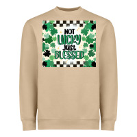 Mushroom not lucky just blessed Heavyweight Sweatshirt - MaliasSmallBusiness