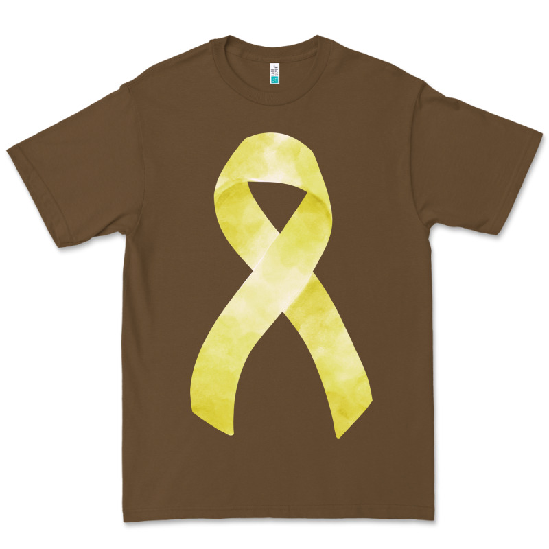 Sarcoma Or Bone Cancer Ribbon Premium Tee by FaDigitalArtStudio | Teevron
