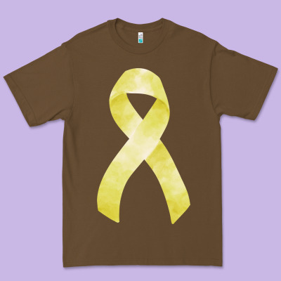 Sarcoma Or Bone Cancer Ribbon Premium Tee Designed By Fadigitalartstudio