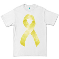 White sarcoma or bone cancer ribbon Premium Tee - FaDigitalArtStudio
