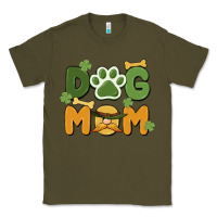 Army Green st. patricks day dog mom Classic Tee - MaliasSmallBusiness
