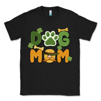 Black st. patricks day dog mom Classic Tee - MaliasSmallBusiness