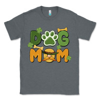 Charcoal Heather st. patricks day dog mom Classic Tee - MaliasSmallBusiness