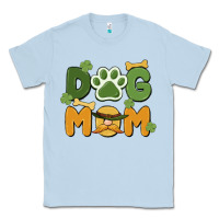 Dusty Blue st. patricks day dog mom Classic Tee - MaliasSmallBusiness