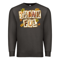 Smoke Thankful with Plate Premium Sweatshirt - texasbilliewilder