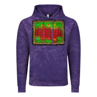 Cloud Purple christmas lights background Vintage Hoodie - AdoDesignShop