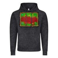 Vintage Black christmas lights background Vintage Hoodie - AdoDesignShop