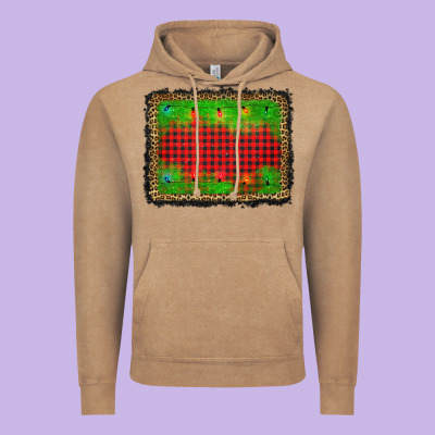 Christmas Lights Background Vintage Hoodie Designed By Adodesignshop